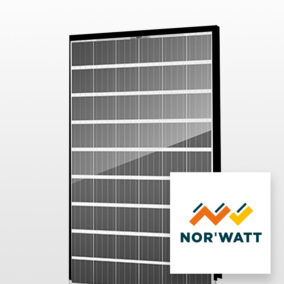 Nor’Watt EXM 375Wc Bifacial Tedlar transparent