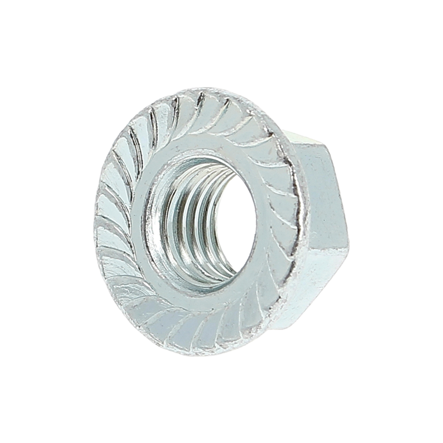 Ecrou M8 à embase crantée