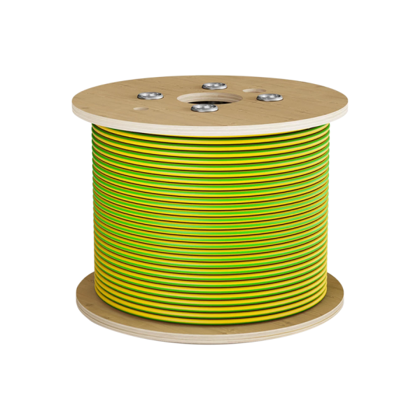 Câble de terre Belgique souple B2CA 6mm² 500m
