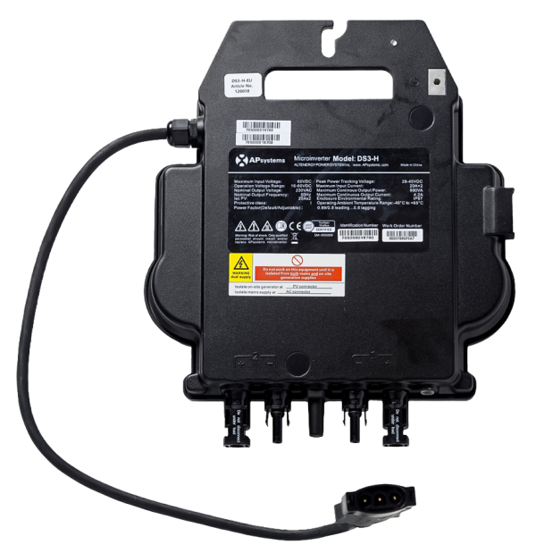 Micro-onduleur APsystems DS3H - garantie 20 ans