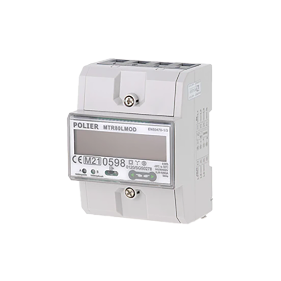 Polier compteur électrique tétraphasé 80A MID