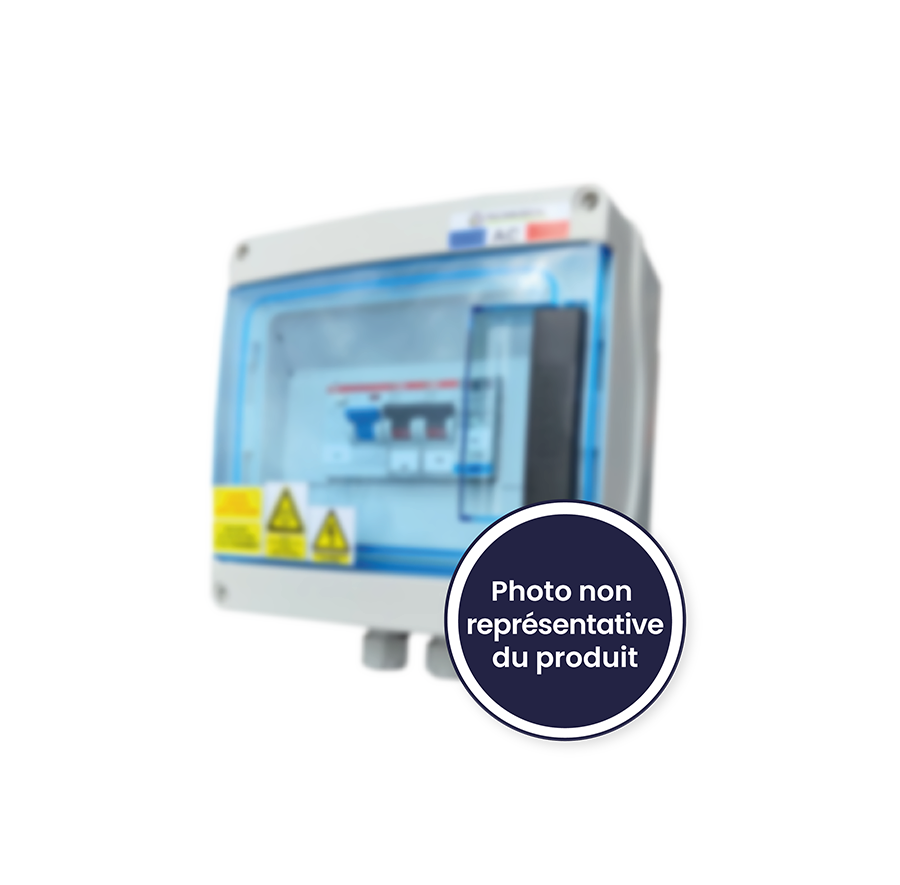 Coffret AC APS monophasé 1 ligne 20A ECU-C