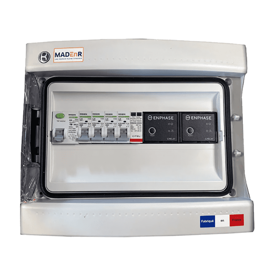 Coffret AC Enphase monophasé 3 lignes