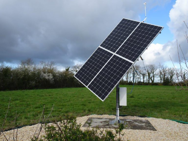 Suiveur solaire Gyrosol 4 modules sur mât