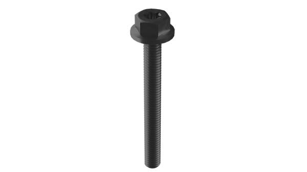 Vis de fixation M6x55mm noire Esdec Flatfix Fusion