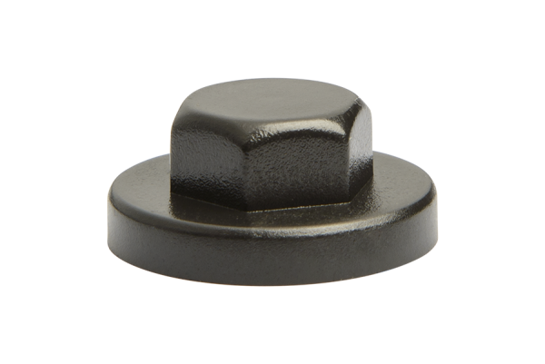 Cache de vis noir Esdec Flatfix Fusion