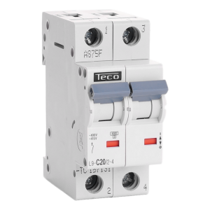 Disjoncteur TC 2P 20A 4.5kA courbe C