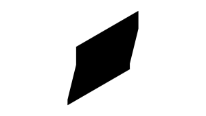 GSE In-Roof abergement faitage jonction noir 375mm