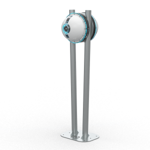 Support fixation Pied Simple pour borne WattPark