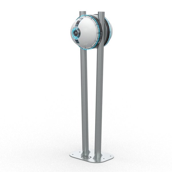 Support fixation Pied Simple pour borne WattPark