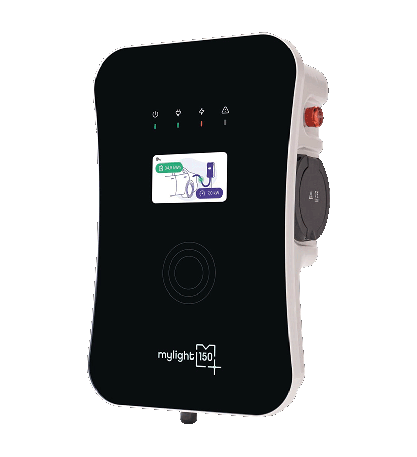 Borne de recharge pour voitures électriques MySmartCharger de MyLight150