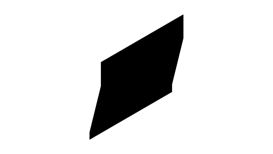 GSE In-Roof abergement haut cornière noir 1400mm
