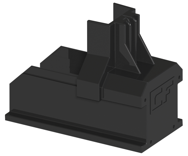 Esdec embout de fermeture noir clickfit evo
