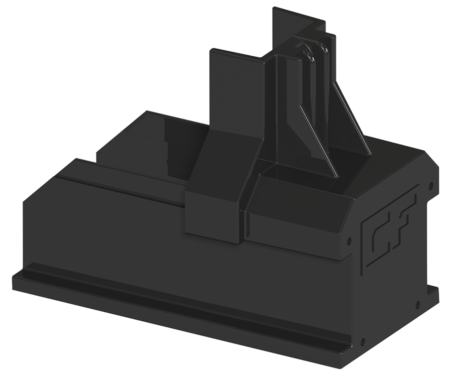 Esdec embout de fermeture noir clickfit evo