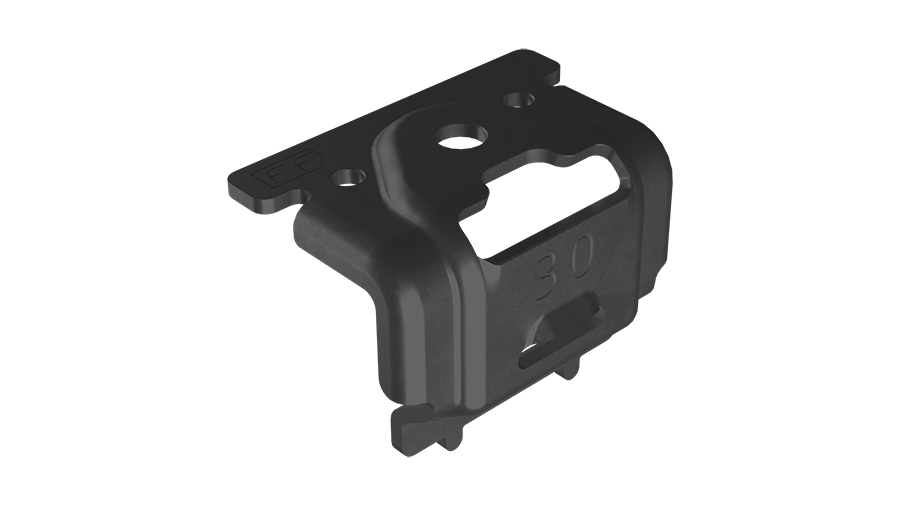 Etrier final noir 30 mm Esdec Flatfix Fusion