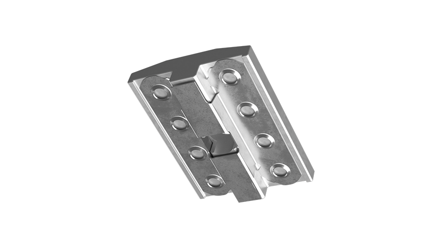 Etrier intermédiaire gris Esdec Flatfix Fusion