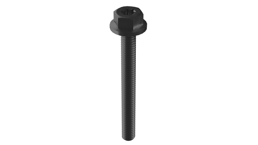 Vis de fixation M6x70mm noire Esdec Flatfix Fusion