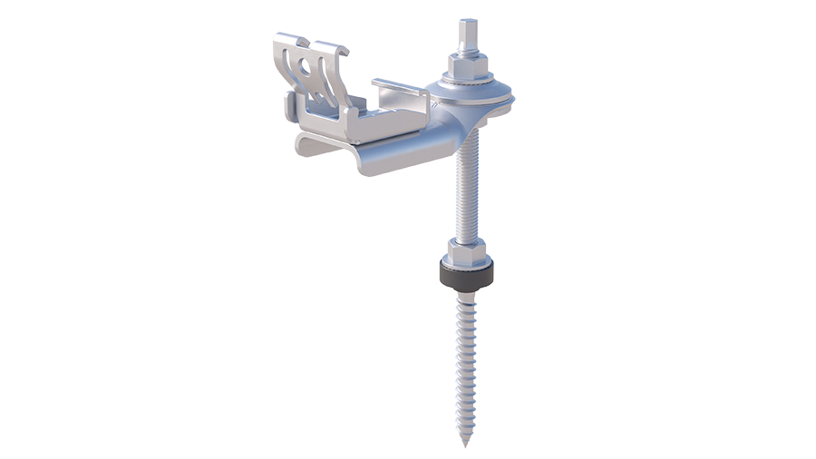 Esdec vis double filetage clickfit evo 10x250