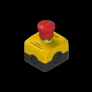 Arrêt d'urgence jaune Technideal ES AC31058 - NO