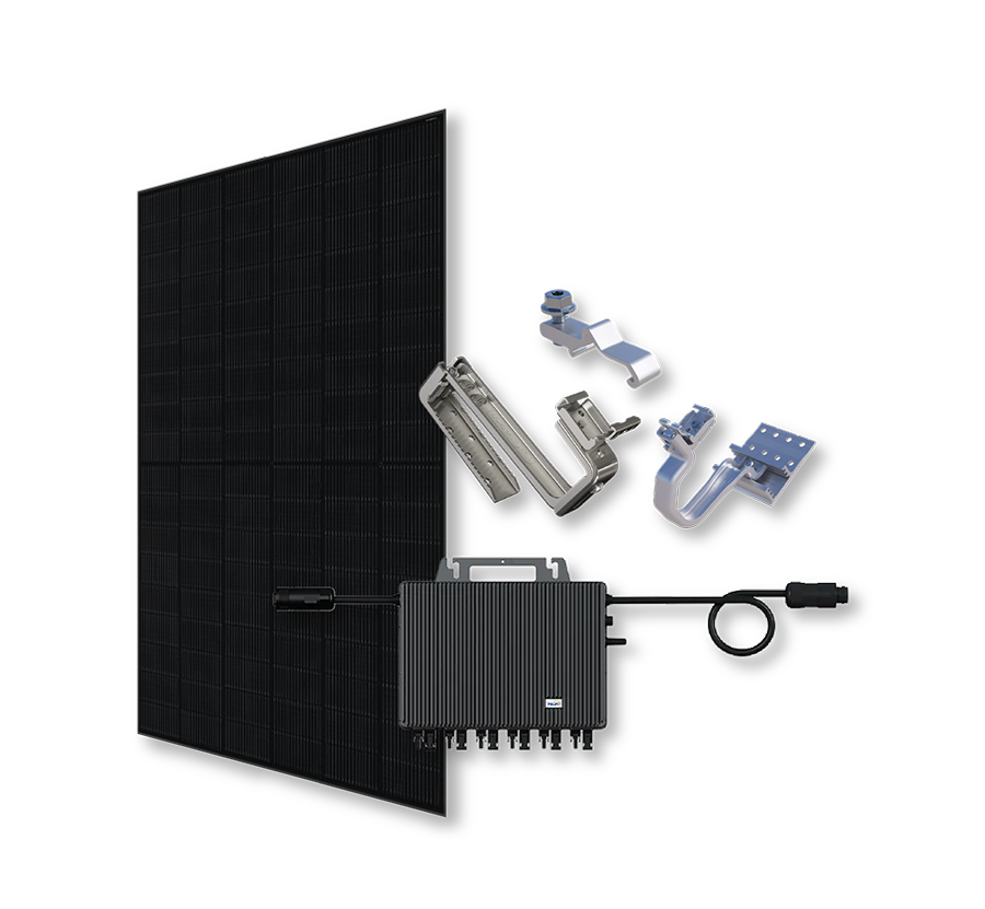 Kit 3 kWc AMERISOLAR 500 et TSUN MX3000 - Tuile
