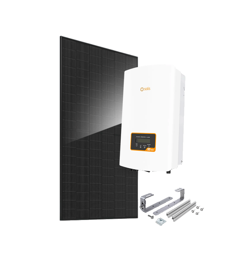 Kit 3 kWc JA SOLAR 500 et onduleur SOLIS - Ardoise – Image 2