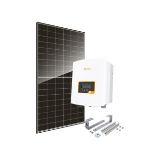 Kit 3 kWc DAS SOLAR 500 et onduleur SOLIS - Ardoise