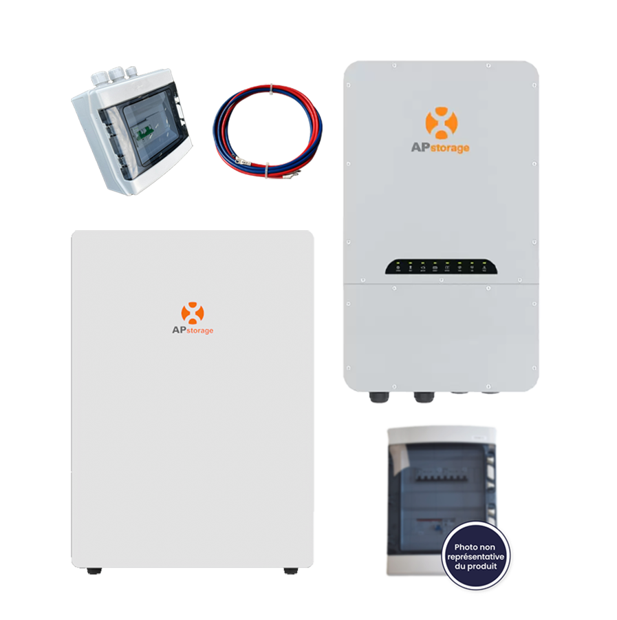 KIT APSTORAGE TRIPHASE APBATTERY 10.24KWH