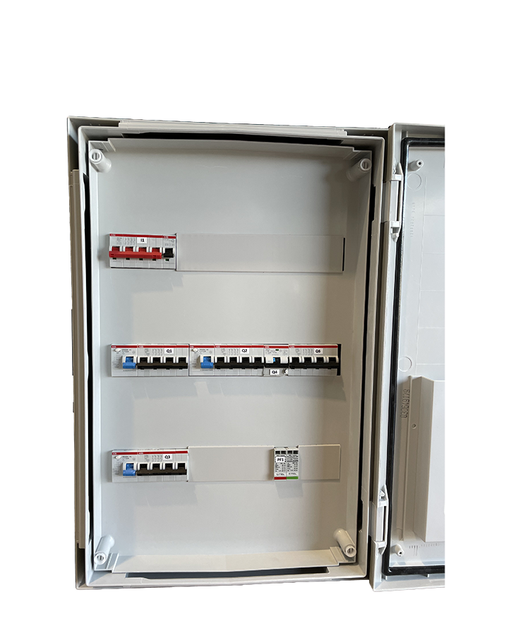 Coffret AC APS triphasé 1 ligne 20A