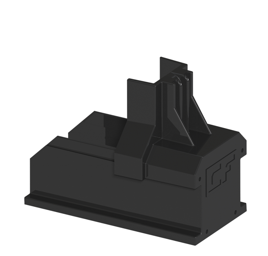 Esdec embout de fermeture noir clickfit evo 1008060-B