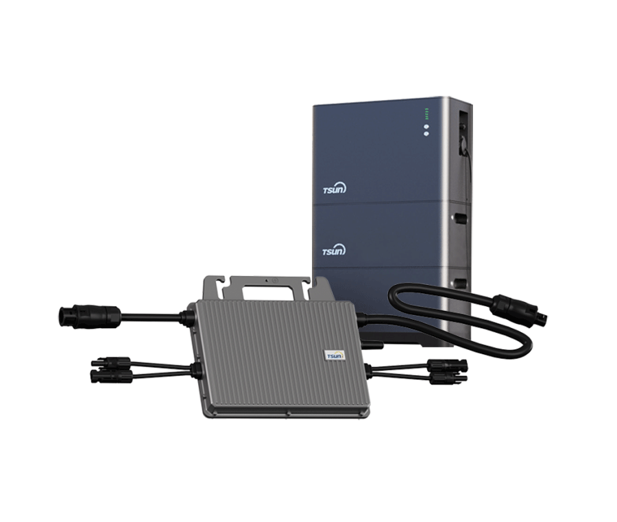 Kit TSUN  micro-onduleur hybride + batterie 2kWh