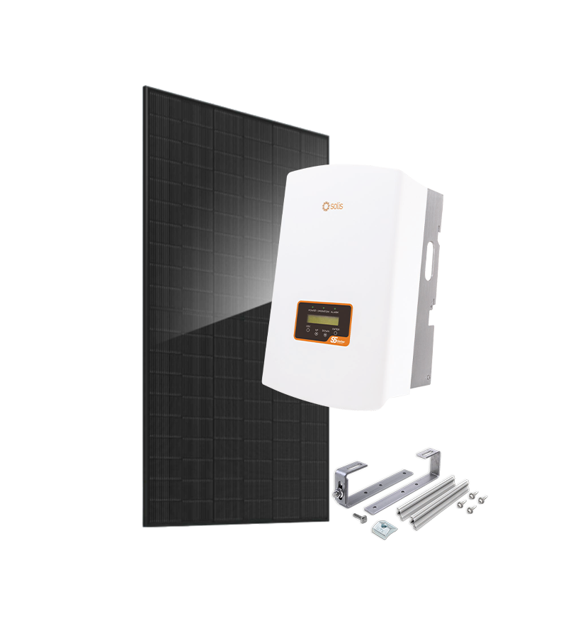 Kit 9 kWc JA SOLAR 500 et onduleur SOLIS - Tuile