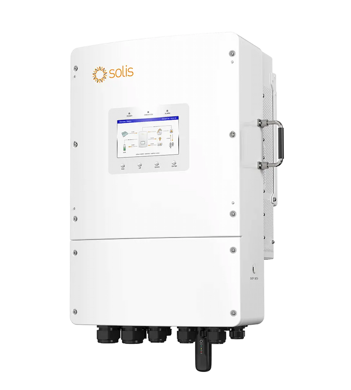 Onduleur Solis Hybride triphasé Low Voltage S6-EH3P15K02-NV-YD-L