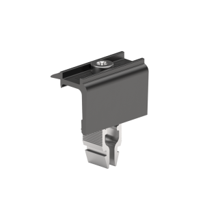 Pince terminale Schletter Classic Wide Noire 30 / 40 mm