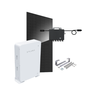 Kit 9 kWc JA SOLAR 500 et TSUN MX3000 - Batterie HV 10kW - Ardoise