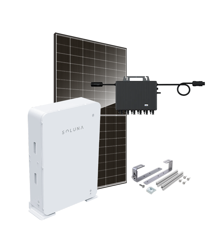 Kit 9 kWc DAS SOLAR 500 et TSUN MX3000 - Batterie HV 10kW - Tuile