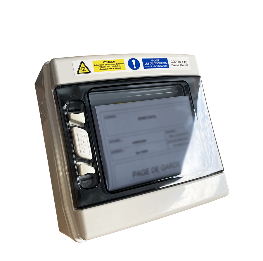 Coffret AC monophasé 32A + différentiel 300mA