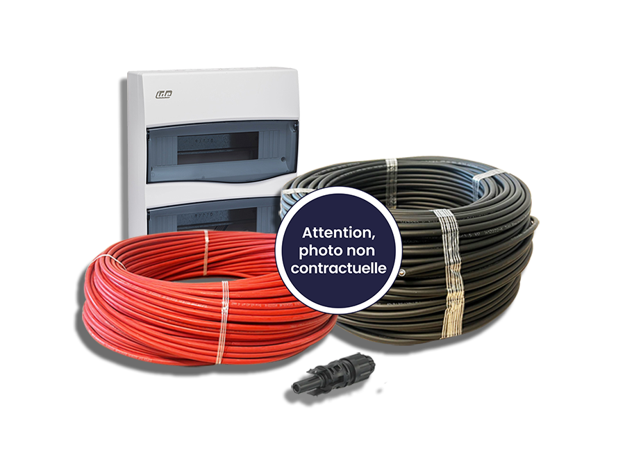 KIT ELEC MICRO ENPHASE MONO 1 LIGNE 6-7PV