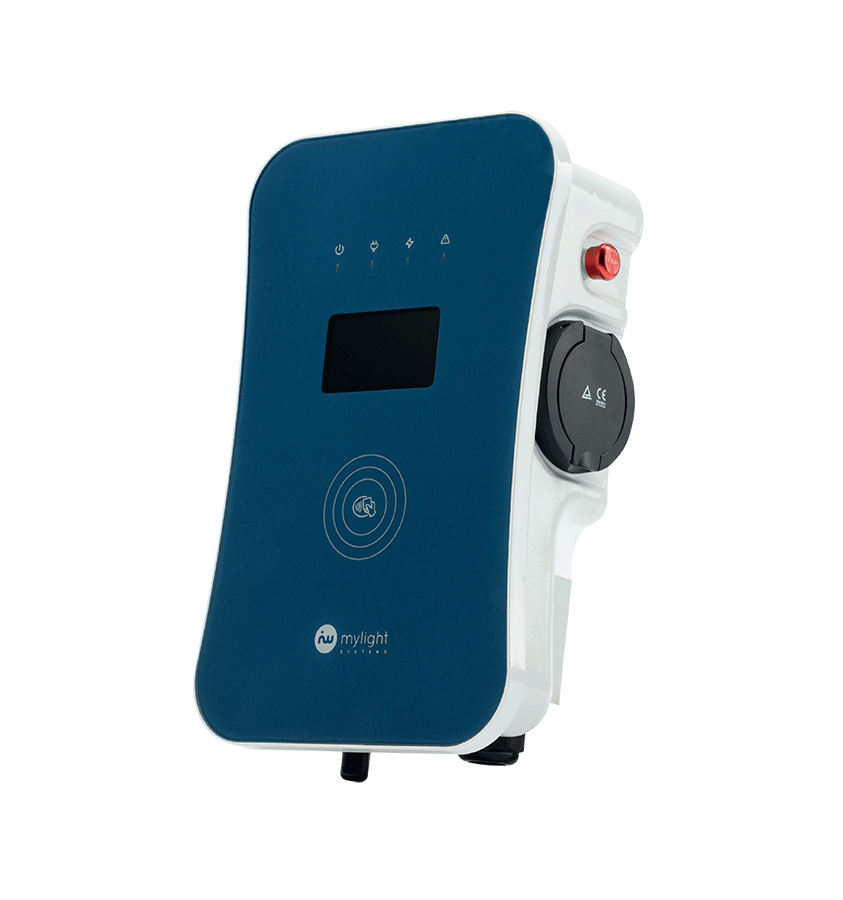 Borne de recharge pour VE MyLight MySmartCharger MYLEVCHARGE_7KW