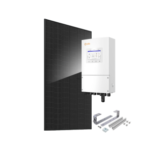 Kit 6 kWc JA SOLAR 500 et onduleur SOLIS - Tuile
