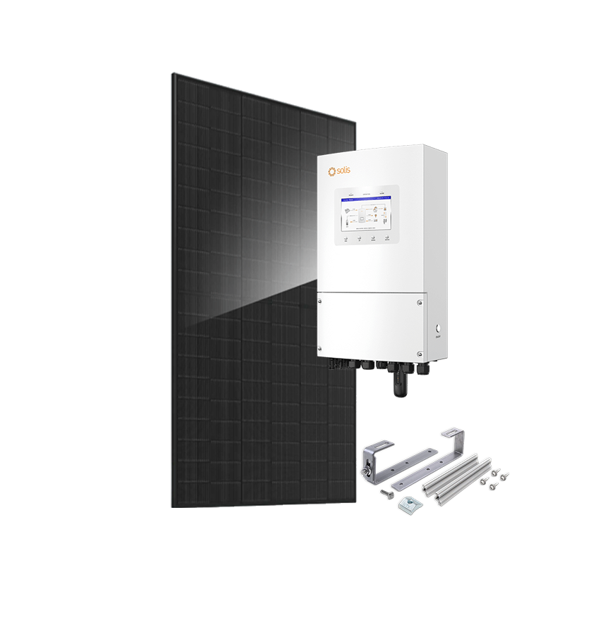 Kit 6 kWc JA SOLAR 500 et onduleur SOLIS - Tuile