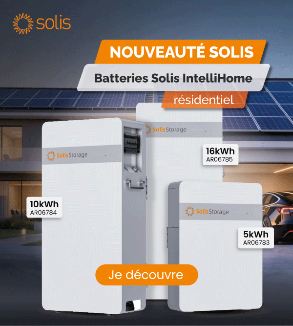 Nouveauté Solis : batteries IntelliHome de 5 à 16kWh